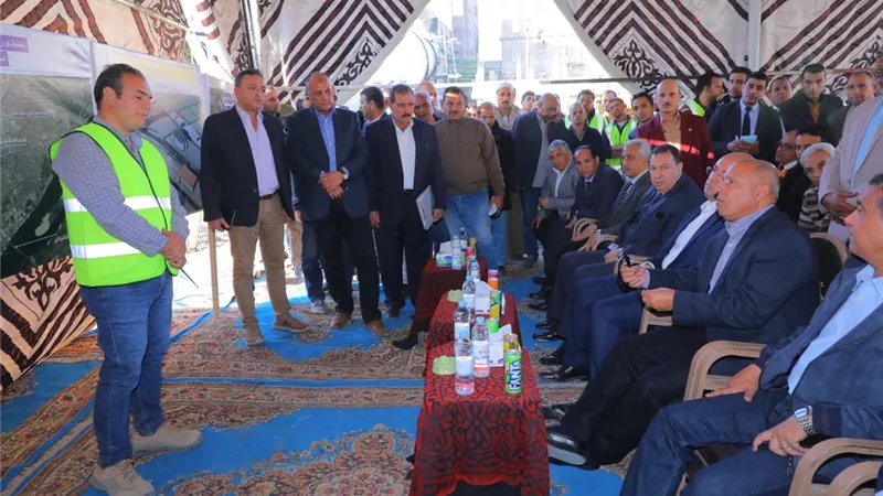 وزير النقل يواصل جولته التفقدية بمحافظة بني سويف لمتابعة تنفيذ عدد من المشروعات الخدمية