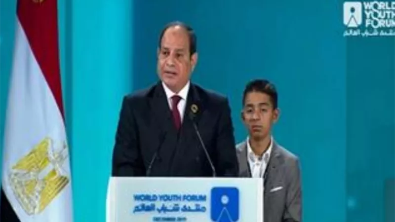 السيسي : جلسات المنتدى تحولت من نقاش للشباب إلى خطوات جادة على أرض الواقع