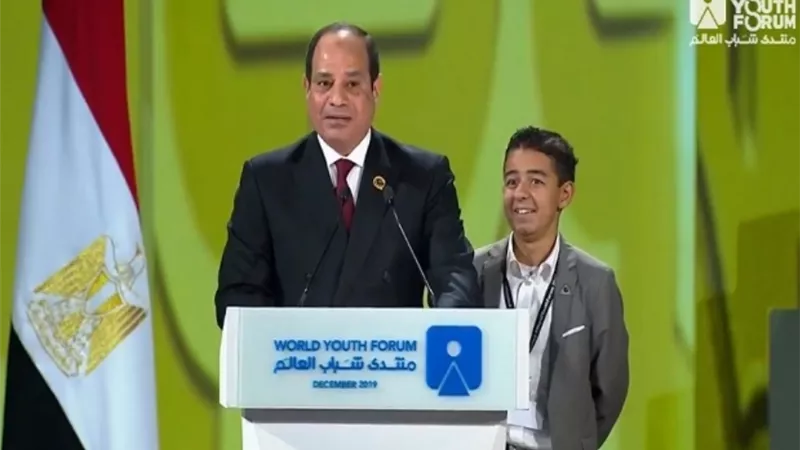 الرئيس السيسي: انشاء مركز دولي لدمج الشباب المتضرر من النزاعات المسلحة