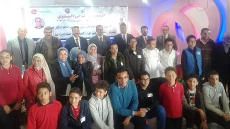 بدء فعاليات المسابقة العالمية ايسف للعلوم فى بنى سويف.. بالصور