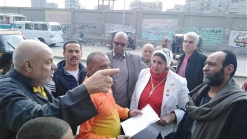 قافلة طبية لمستقبل وطن بعزبة المطار فى امبابة