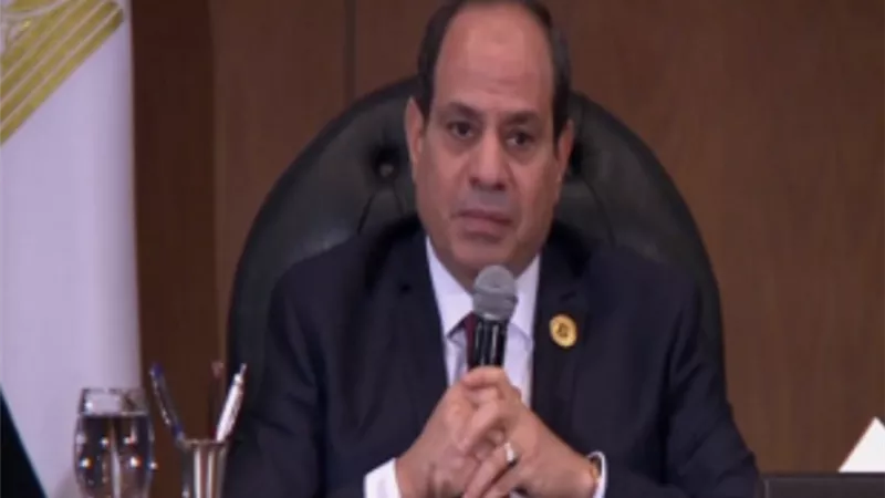 السيسي : القضية الفلسطينية على رأس القضايا و حل الدولتين هو السبيل الامثل لاستقرار المنطقة