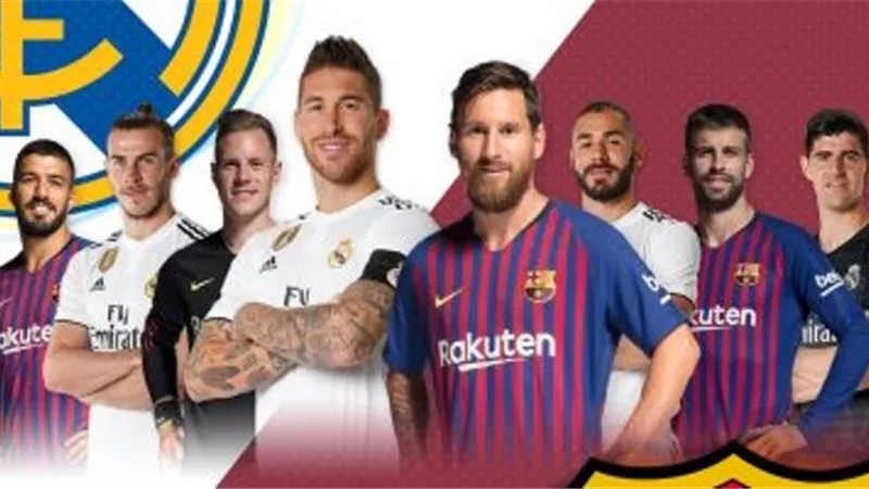 القنوات المفتوحة الناقلة لمباراة برشلونة وريال مدريد اليوم