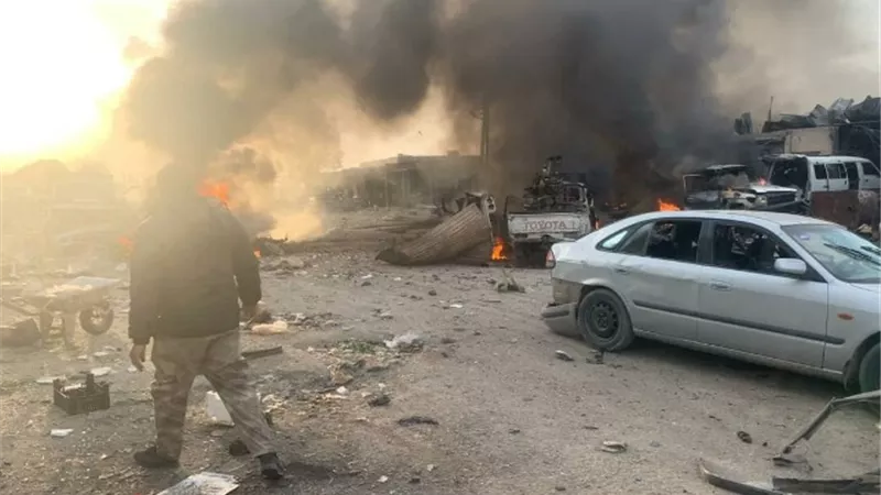 انفجار سيارة مفخخة في مدينة رأس العين شمال شرقي سوريا
