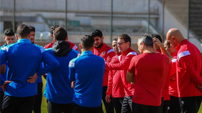 محاضرة بالفيديو للاعبي الأهلي