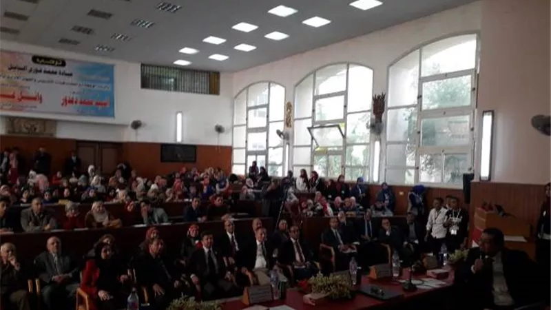 جامعة دمياط تناقش التوعية بمخاطر الفساد ..صور