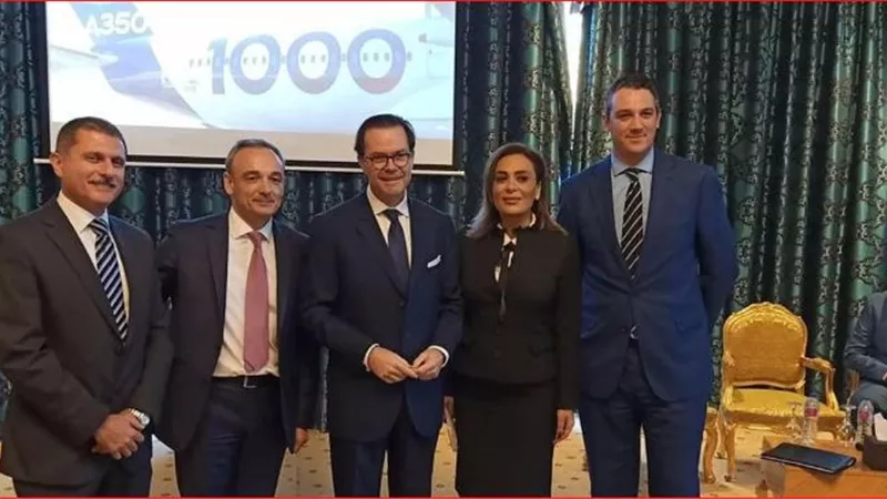 اير فرانس تعلن تشغيل الطائرة ايرباص ٣٥٠ علي خط القاهرة
