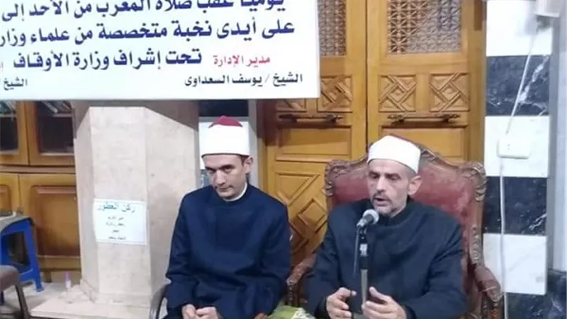 شرح كتاب الحكم العطائية في فعاليات المدرسة العلمية بالعبور