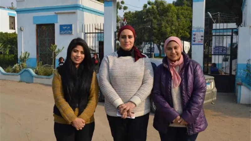 وفد قوة شباب مصر يزور مستشفى الجذام ..ويطالب المجتمع المدنى بمحاربة الفقر