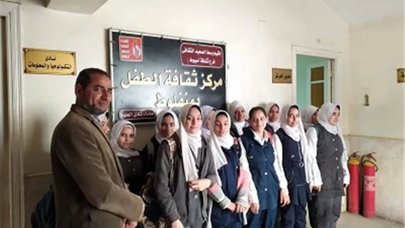 الزواج المبكر على مائدة الحوار في المركز الثقافى للطفل بمنفلوط
