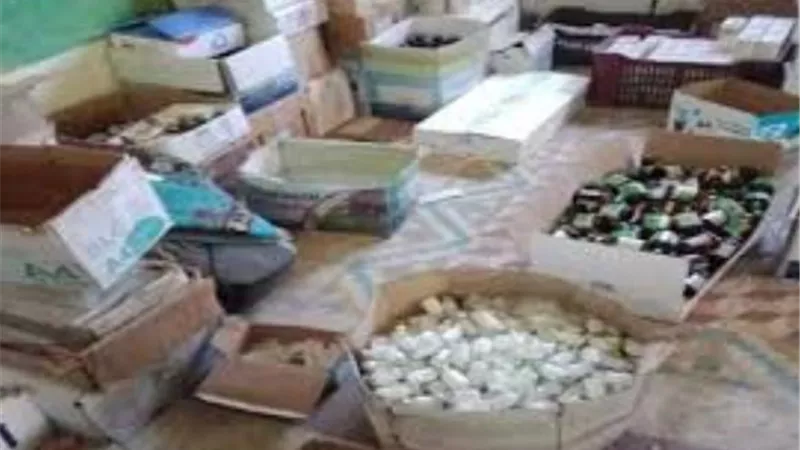 ضبط 2000 عبوة أدوية ومبيدات زراعية منتهية الصلاحية بادكو