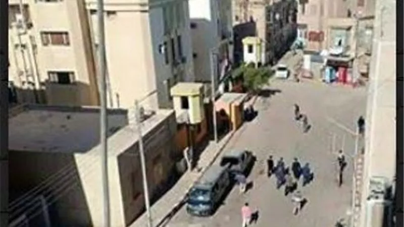 مدير امن قنا يعيد الحياه لشارع سيدى عمر