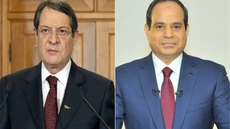 السيسي يعرب للرئيس القبرصي في اتصال هاتفي عن اعتزاز مصر بالتعاون بين البلدين