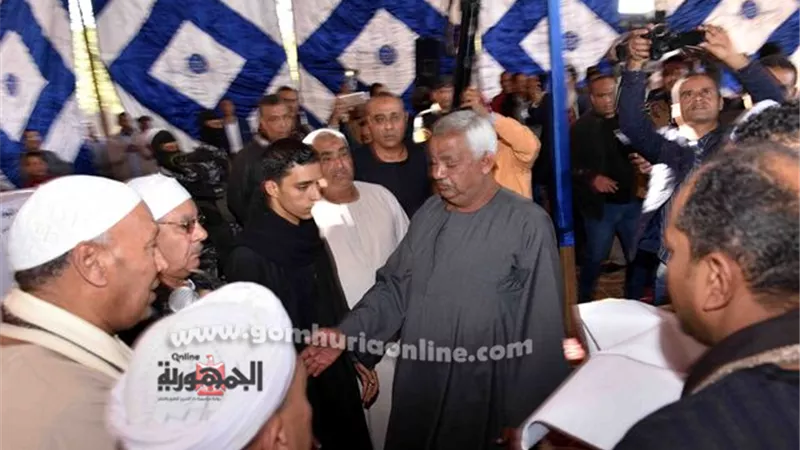 إنهاء خصومة ثارية بمنطقة القامولا غرب الأقصر