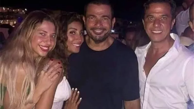 تسريب فيديو لعمرو دياب ودينا الشربينى يثير الجدل على السوشيال ميديا