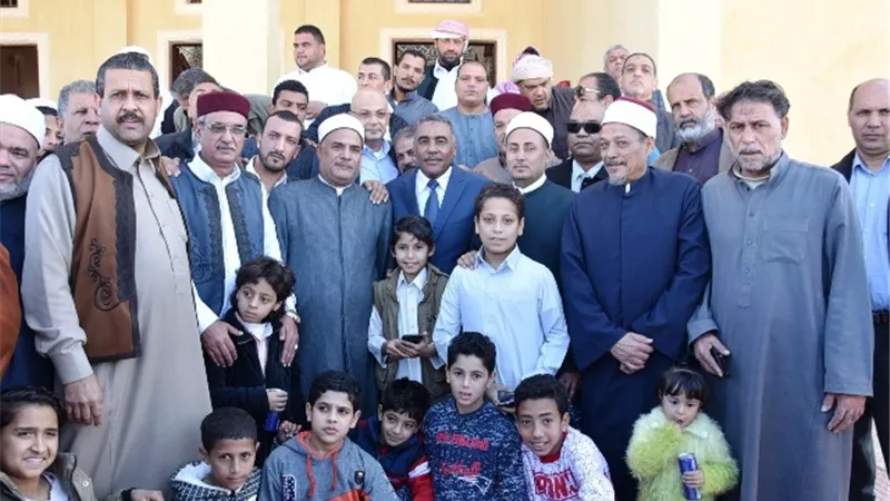 خالد شعيب يفتتح مسجد الغفران فى مرسى مطروح.. بالصور