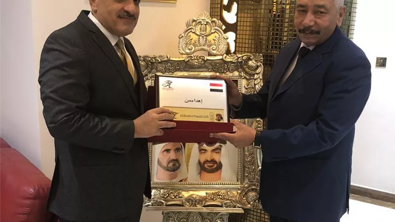الاتحاد الدولي لأبناء مصر بالخارج يكرم المستشار العمالي بالإمارات