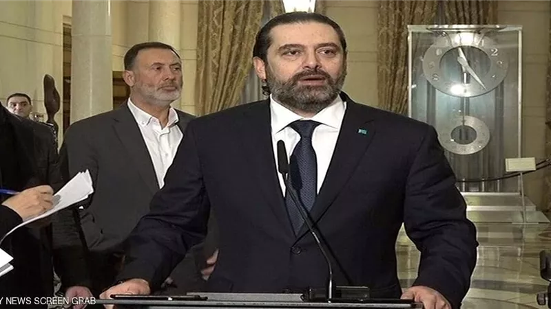 الحريرى يدعو انصاره للالتزام بالتظاهر السلمى
