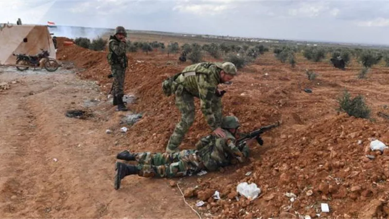 مقتل وإصابة 59عسكري سورى خلال صد هجوم الإرهابيين في محافظة إدلب