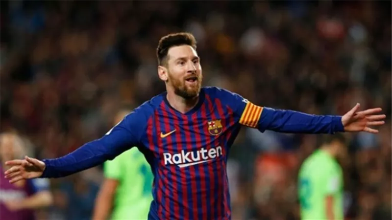 ميسي وسواريز وجريزمان في هجوم برشلونة أمام ألافيس