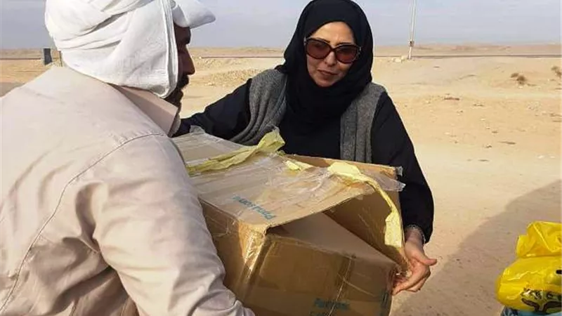 مجلس القبائل العربية يهدى سكان الوديان كسوة الشتاء.. بالصور
