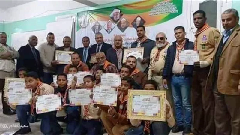 طلائع كشافة معاهد الأقصر الأزهرية يحصد جوائز معسكر فى بلطيم.. بالصور