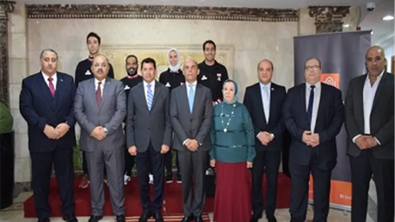 وزير الشباب: نثمن دور القطاع الخاص في رعاية الابطال الرياضيين ومتفائل بطوكيو 2020