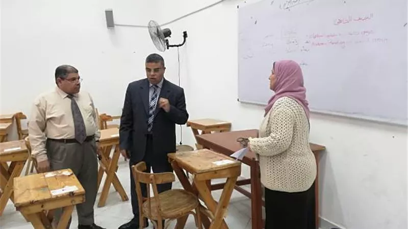 جامعة القناة ترفع الاستعداد لإمتحانات نصف العام .صور