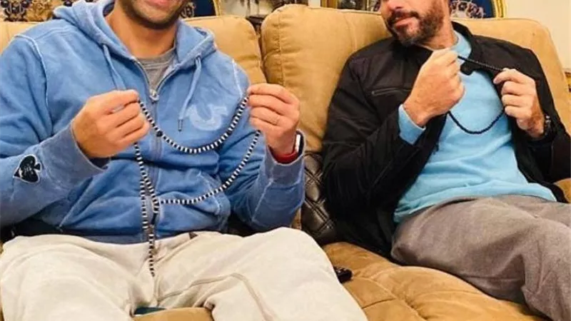 أحمد السعدنى يداعب الشيف علاء الشربيني عبر انستجرام