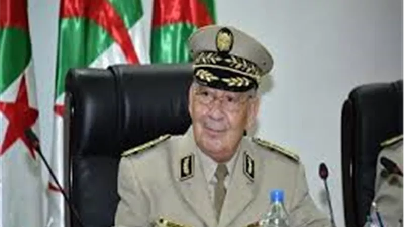وفاة رئيس الأركان الجزائري أحمد قايد صالح