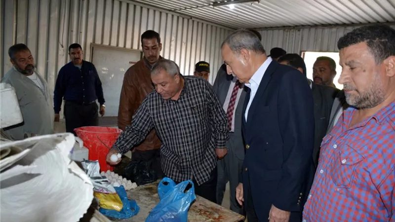 محافظ القليوبية يتفقد المناطق الصناعية بمدينة الخانكة و قرية الاحراز