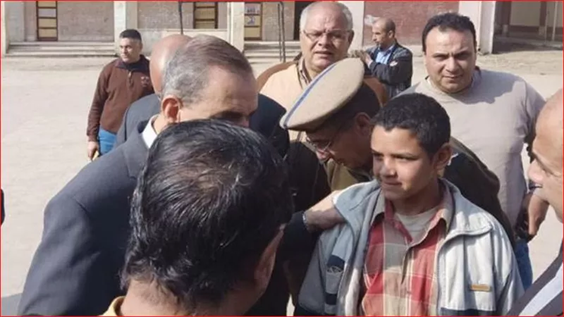 محافظ كفر الشيخ يتفقد مدرسة الحامول الإعدادية بنين ويشدد على الانضباط