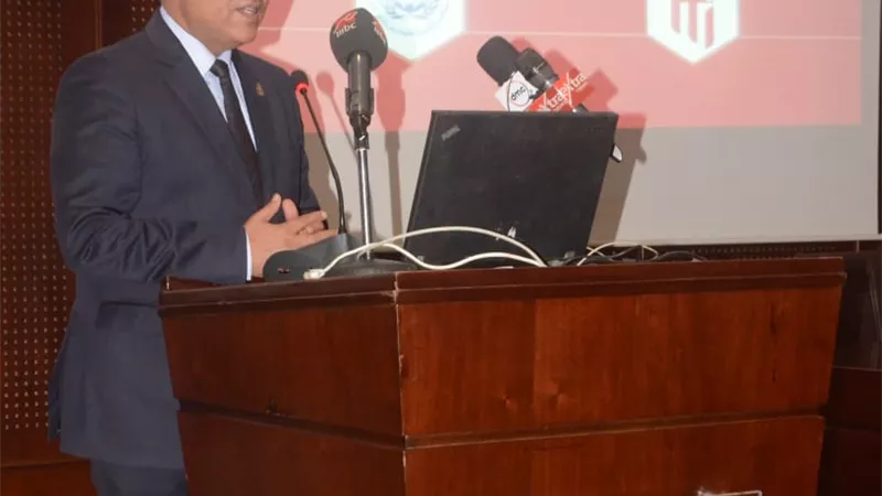 صقر : الأكاديمية تتبني مشروعات بحوث وحلول تكنولوجية قابلة للتطبيق لمجابهة التحديات