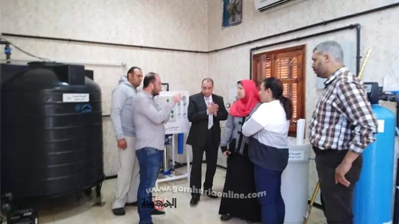 بالصور.. غرف ووحدة غسيل كلوى جديدة بمركز طبى الحى التاسع بالعاشر من رمضان