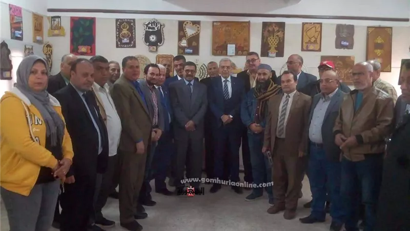 وكيل وزارة التعليم بالقليوبية يفتتح معرضى المجال الصناعى والإقتصاد المنزلى
