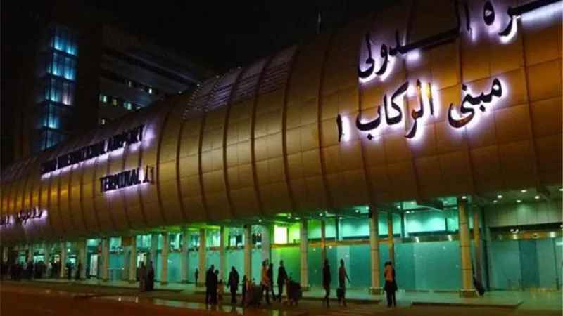 مطار القاهرة : انتظام حركة إقلاع وهبوط الطائرات رغم سوء الأحوال الجوية