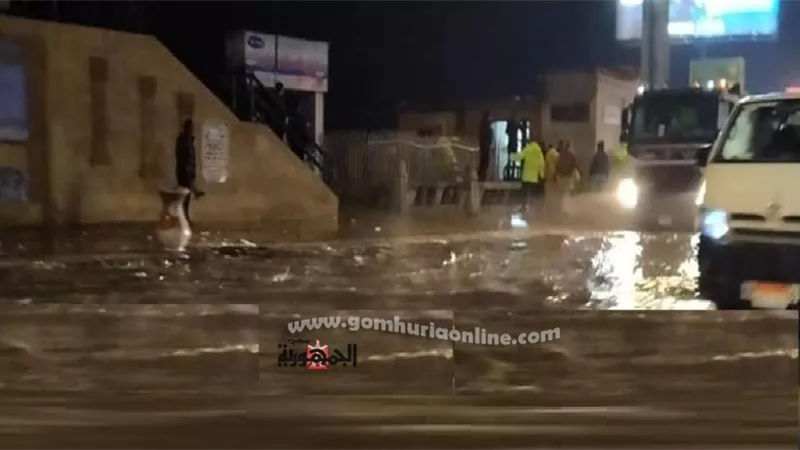 الاسكندرية تقاوم الغرق فى اول ايام نوة الفيضه الصغرى