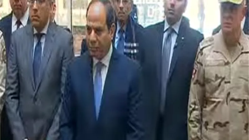 الرئيس السيسي يفتتح مجمع الإنتاج الحيواني المتكامل بالفيوم بطاقة انتاجية ١٨ الف رأس تثمين