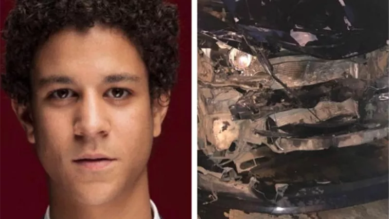 أول تعليق من الفنان أحمد داش بعد تعرضه لحادث تصادم