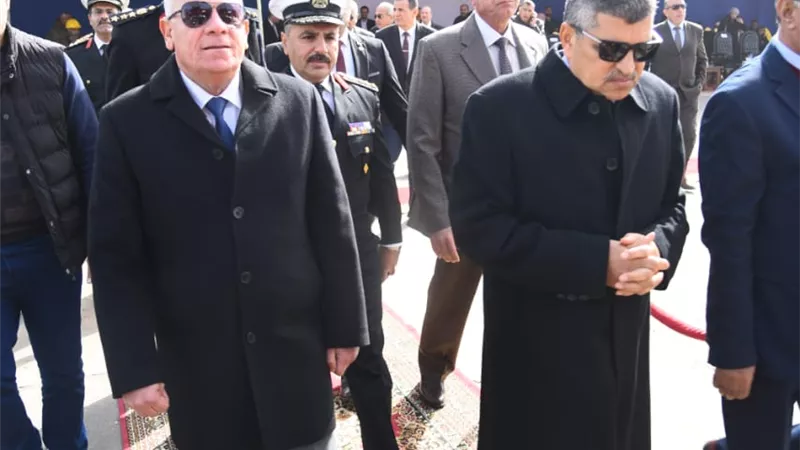 في إطار الاحتفالات بذكرى عيد النصر الفريق أسامة ربيع يشهد تدشين قاطرة