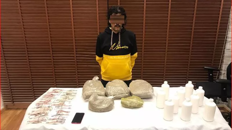 تاجر المخدرات سقط بالفودو فى مدينة نصر