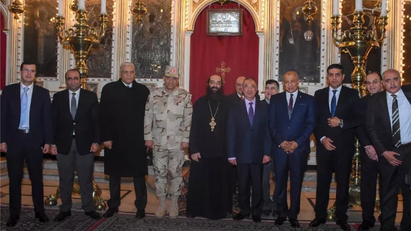 الشريف يهنئ الروم الأرثوذكس بعيد الميلاد ويؤكد أننا نسيج واحد