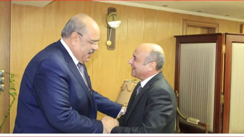 روؤساء الجهات والهيئات القضائية والجهاز المركزى للمحاسبات يلتقون وزير العدل