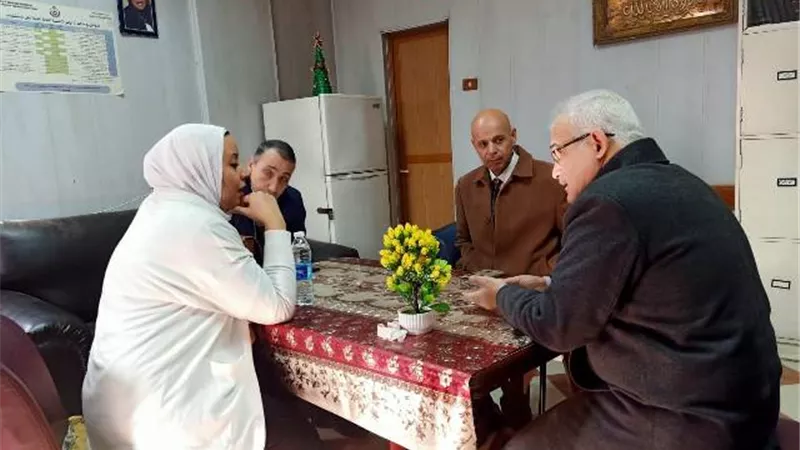 ورشة عمل بين وكيل وزارة الصحة بالشرقية والمدير التنفيذي لمستشفيات جامعة الزقازيق