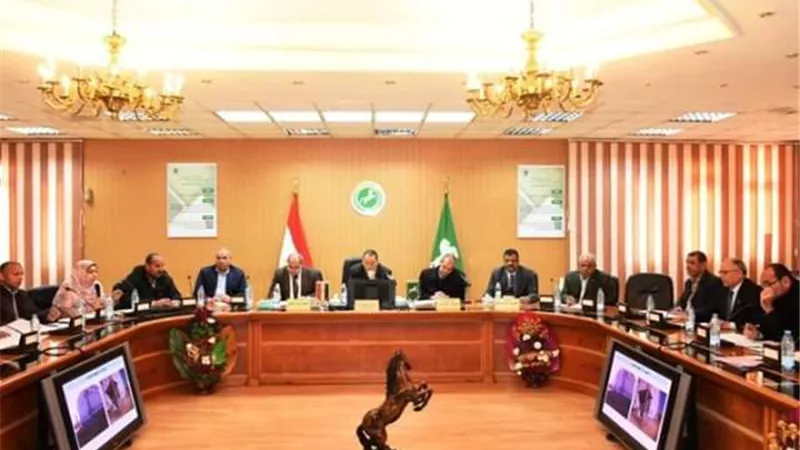 محافظ الشرقية يبحث مشاكل المستثمرين في اجتماع مجلس المناطق الصناعية