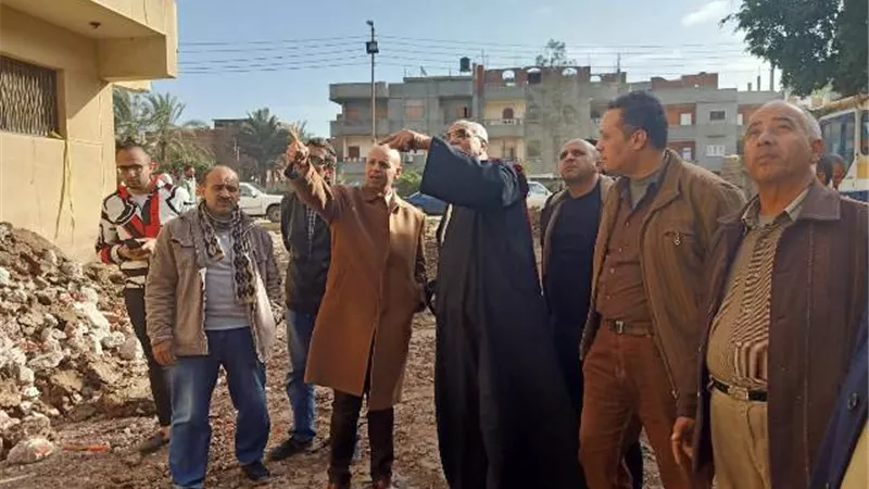 مدير صحة الشرقية يتفقد انشاءات المبنى الجديد بمستشفى طحا المرج.صور