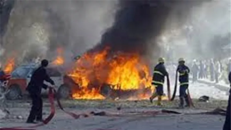 إصابة ثلاثة بينهم امرأة جراء انفجار دراجة نارية فى مدينة الصدر العراقية