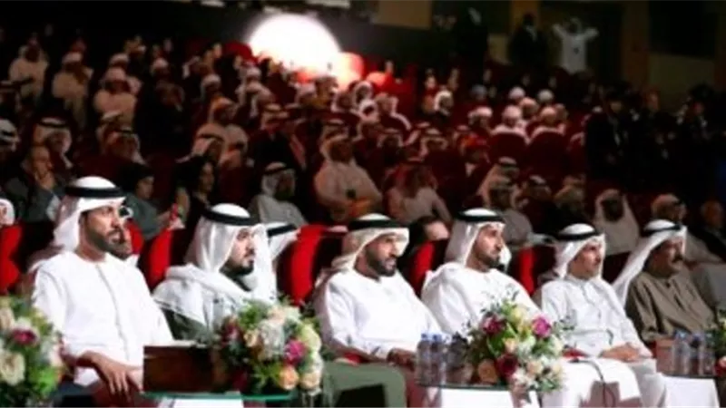 نهيان بن زايد يشهد الأمسية الأولى من 
