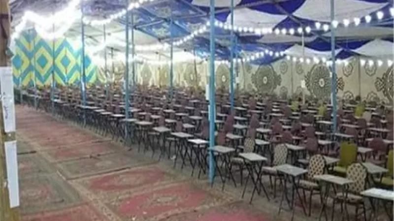 أداب بنها تنتهي من الإستعداد لبدء إمتحانات الفصل الدراسي الأول
