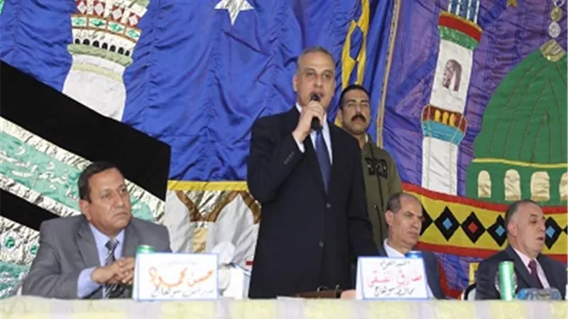 محافظ سوهاج يتراس الصلح بين عائلتي